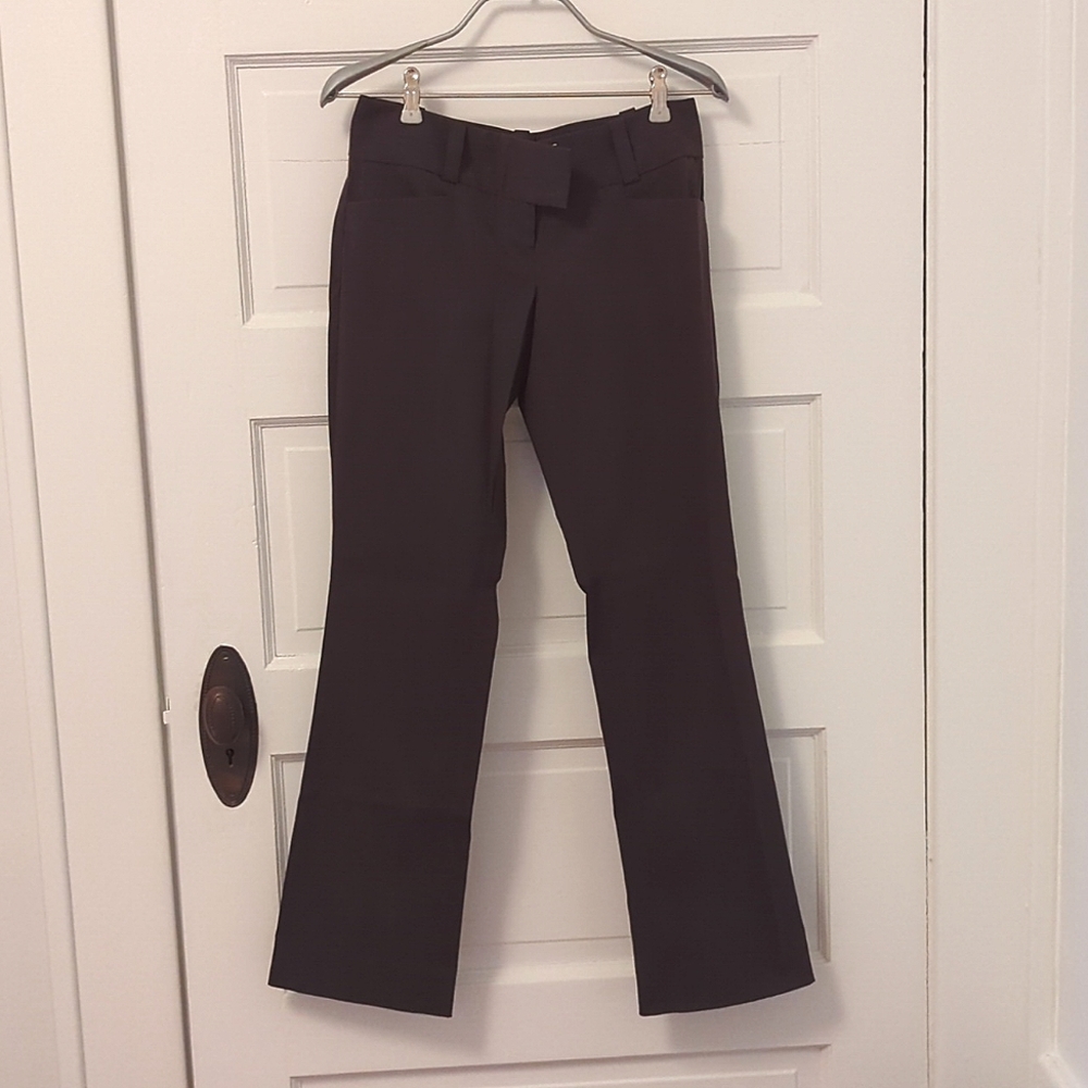 The Limited 2p dark brown dress pants trousers